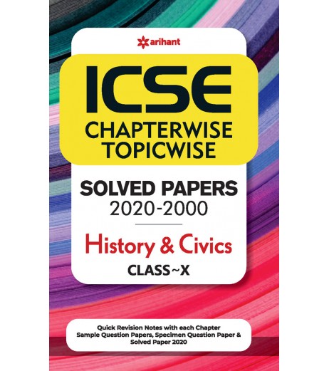ICSE Chapter Wise Topic Wise Solved Papers History and Civics Class 10 | Latest Edition ICSE Class 10 - SchoolChamp.net